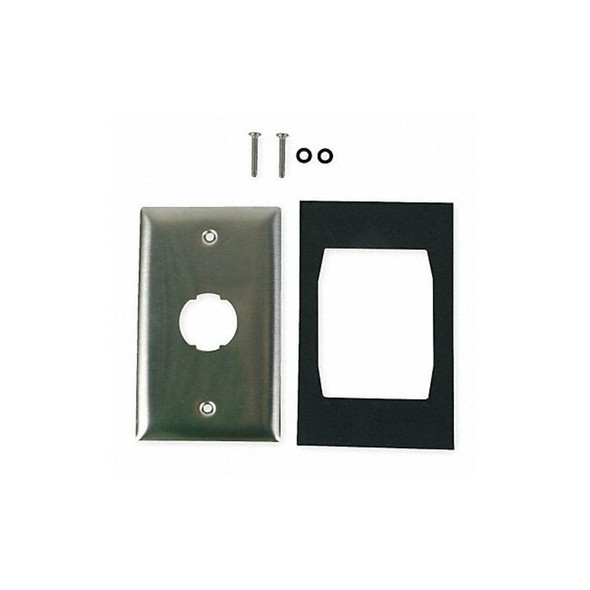Hubbell Premise Wiring Wall Plate,1port,1gang HISF11