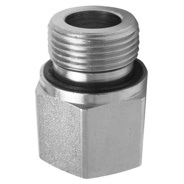 Parker Reducer,1/2 x 1/4 In,BSPP RI1/2EDX1/4CF