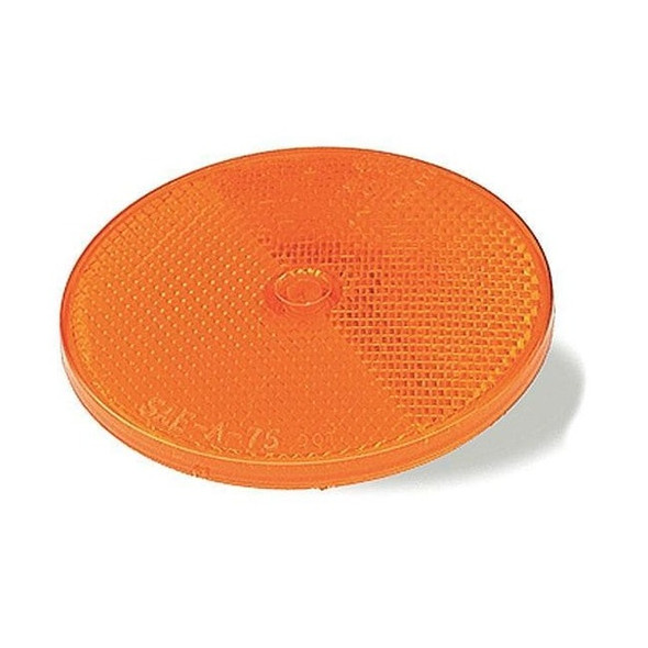 Grote Reflector,Yellow,Round Shape,3-5/16" dia 40153