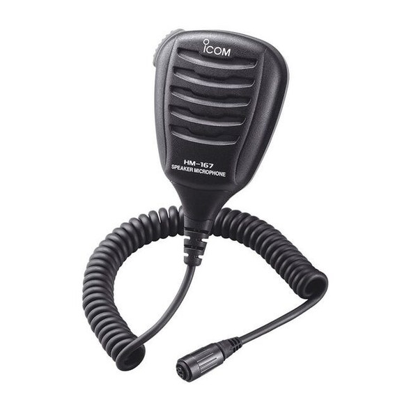 Icom Microphone, Waterproof, For Mfr. No. M73 HM167