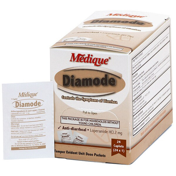 Medique Antidiarrheal,Loperamide HCl USP,PK24 20064 Medique Antidiarrheal,Loperamide HCl USP,PK24 20064