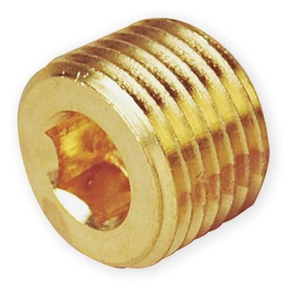 Parker Brass Pipe Fitting, MNPT, 1/8" Pipe Size 2 PHH-B