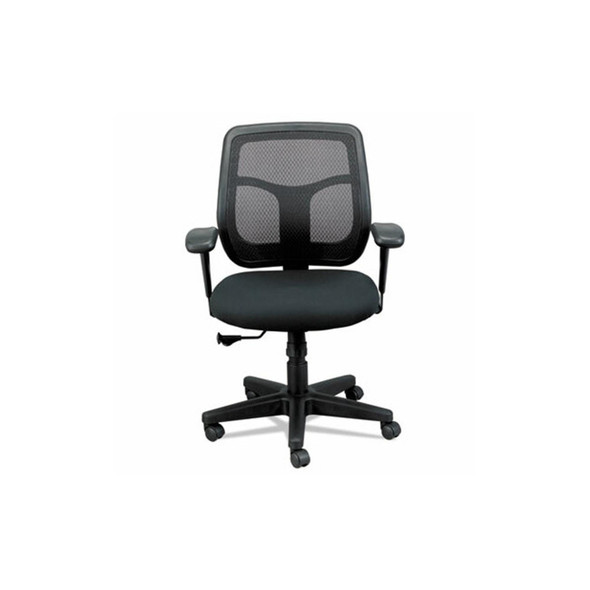 Eurotech Apollo Mid-Back Mesh Chair, 18.1" To 21.7" Seat Height, Black MT9400BK Eurotech Apollo Mid-Back Mesh Chair, 18.1" To 21.7" Seat Height, Black MT9400BK