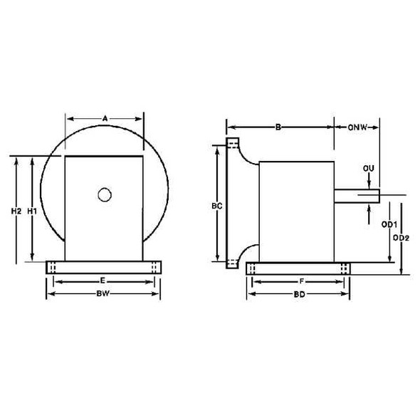 Dayton Speed Reducer,C-Face,56C,39:1 2Z933