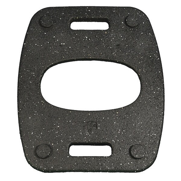 Vertical Panel Base, 1 5/16 in Height, 18 1/2 in Width