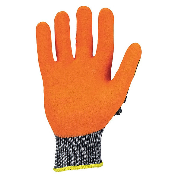 Coated Gloves, Cut Level A6 ,Double Dipped ,Nitrile ,Sandy ,2XL 1 PR