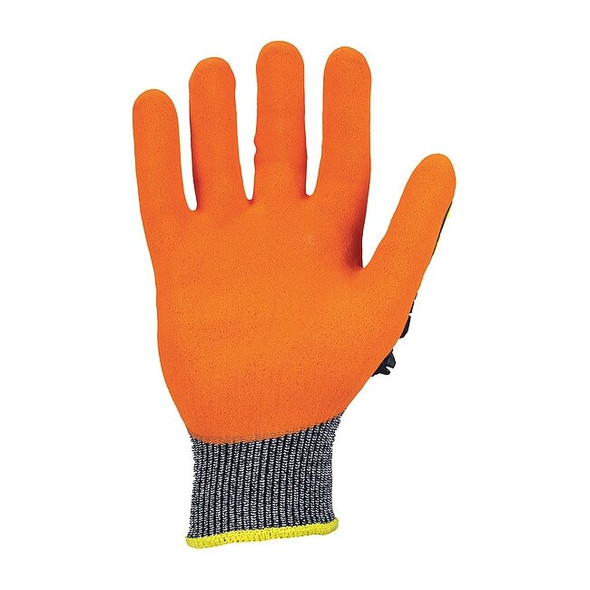 Coated Gloves, Cut Level A6 ,Double Dipped ,Nitrile ,Sandy ,2XL 1 PR