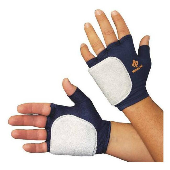 Impacto Impact Gloves,M,Bl/Gr,Nylon/Vep,Left 50310110031