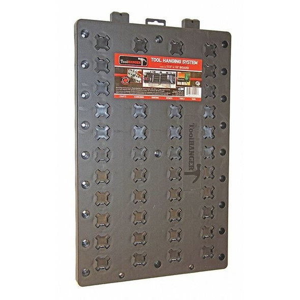 Toolhanger Tool Hanger Board,Black,50 lb. Capacity 1001