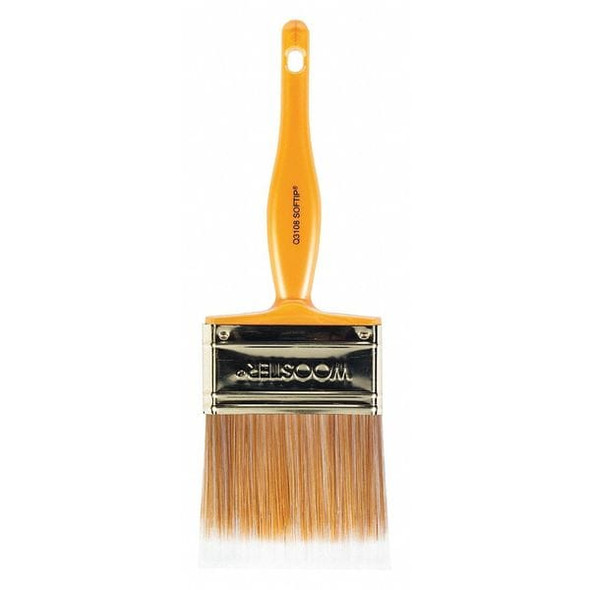 Wooster 3" Trim/Wall Soft, Synthetic Bristle, Paint Brush, Plastic Handle Q3108-3