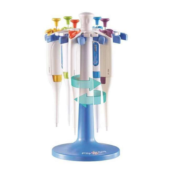 Heathrow Scientific Pipette Holder,ABS/TPE,Blue 120026