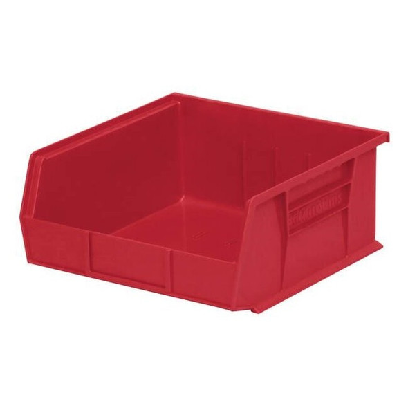 Akro-Mils® AkroBins® Standard Storage Bin, 10 7/8"L x 5"H x 11"W, Red, 1/Each