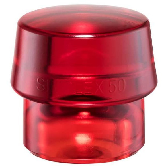 Halder Simplex Hammer Tip,2 3/8 In,Medium Hard,Red 3206060