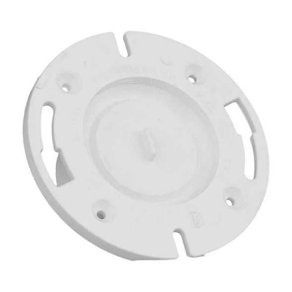 Manufacturer Varies PVC Knockout Closet Flange, Hub, 4 in x 3 in Pipe Size 1CNW7