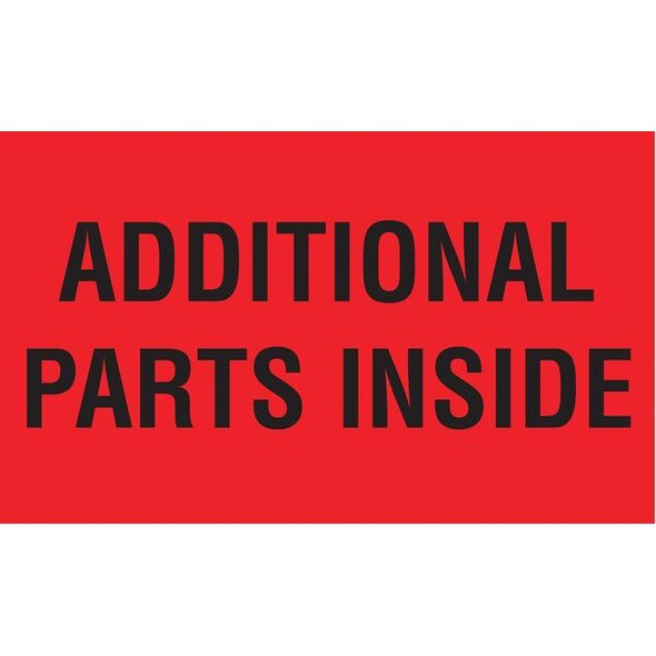 Tapecase Instructional Label,Contents,PK50 16U949
