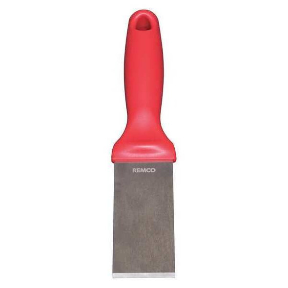 Remco Scraper,SS,1-1/2" Blade W,Red 69714
