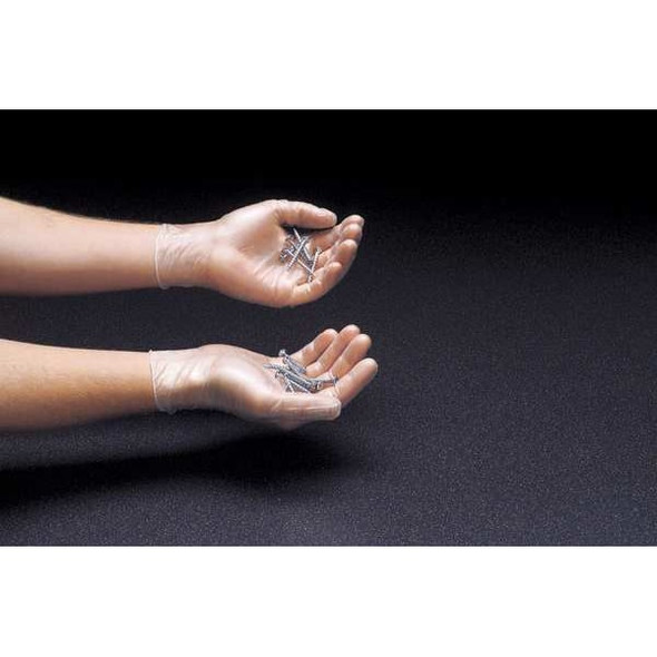 Duratouch34-725, Disposable Gloves, 3.00 to 3.99 mil Palm, Vinyl, Powder-Free, XL (10), 100 PK