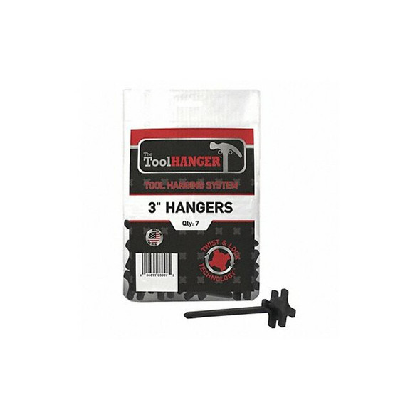 Toolhanger Tool Hanger,Black,2 lb. Capacity,PK7 3007