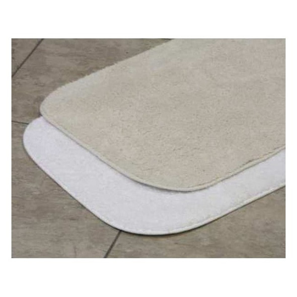 Lacey Mills Bath Rug,Riviera,21x34,18 oz.,White 10019STK