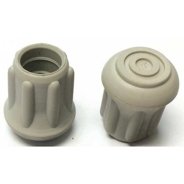 Manufacturer Varies Protective Leg Tip, SlipOn, Rd, 31/64", PK25 LTB 16G/W