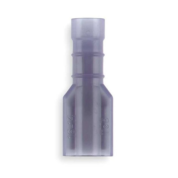 Sta-Kon WireDisconnect,Brass,Blue,Nylon,PK100 14RB-2577