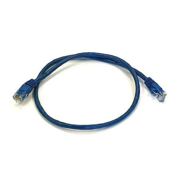 Monoprice Patch Cord,Cat 6,Booted,Blue,2.0 ft. 3420