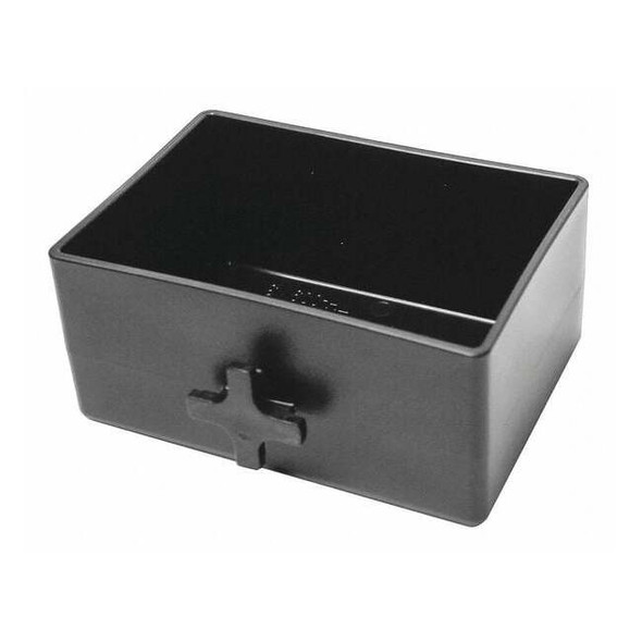 Toolhanger Plyprpylne Plastic,Box Hangers,Black,PK2 8002