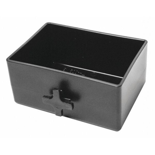 Toolhanger Plyprpylne Plastic,Box Hangers,Black,PK2 8002