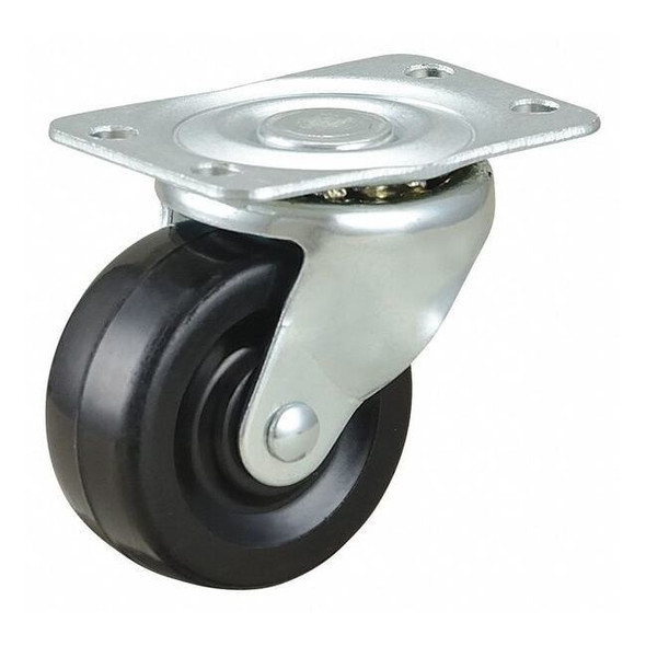Manufacturer Varies 2 in. Wheel Diameter Plate Caster with 100 lbs. Load 437V27