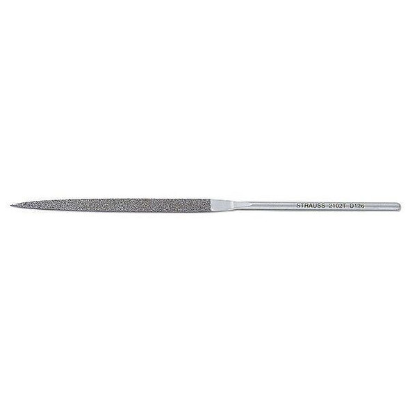 Strauss Needle File, Swiss, Barrette, 5-1/2 In. L NF2102TD126