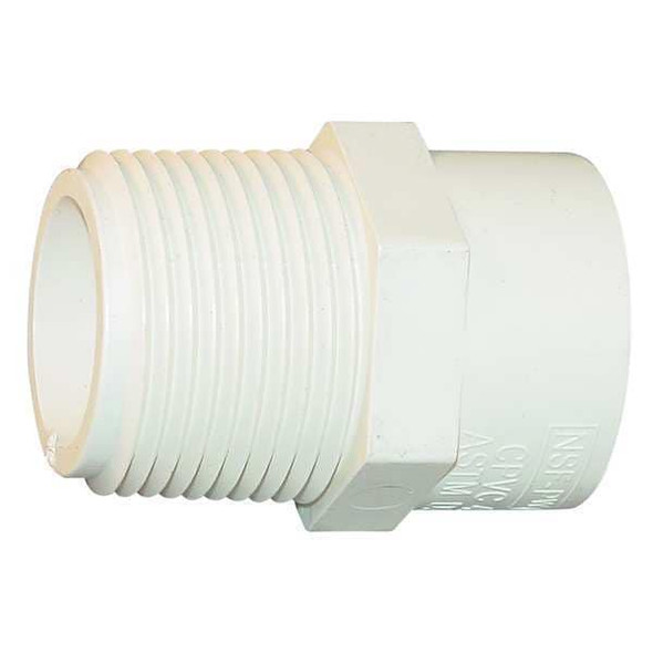 Manufacturer Varies Adapter, 1/2 x 3/4 in, MNPT x Socket 4136-101