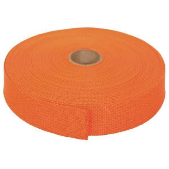 Bulk-Strap Bulk Webbing,102 ft x 1 In,500 lb P01102OR
