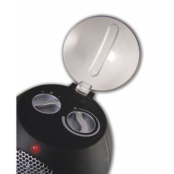 Portable Electric Heater, 750W, 120V AC, 1 Phase, 2560 BtuH, Non-Oscillating  ESH