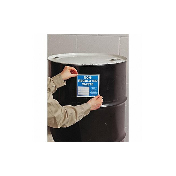 Accuform Non Regulated Waste Label,6 In. W,PK25 MHZW14PSP