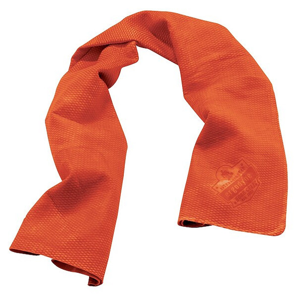 Ergodyne Evaporative Cooling Towel,Orange 6602