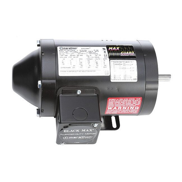 Leeson Vector Motor,1/2 HP,1.52 lb-ft,230/460V 056H17T5301