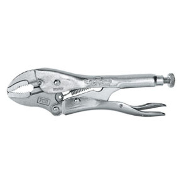 The Original Curved Jaw Locking Pliers with Wire Cutter, 7” 7WR