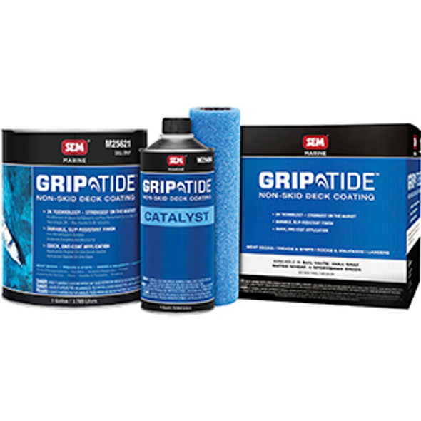 GripTide Non-Skid Deck Coating - Gull Gray Kit M25620