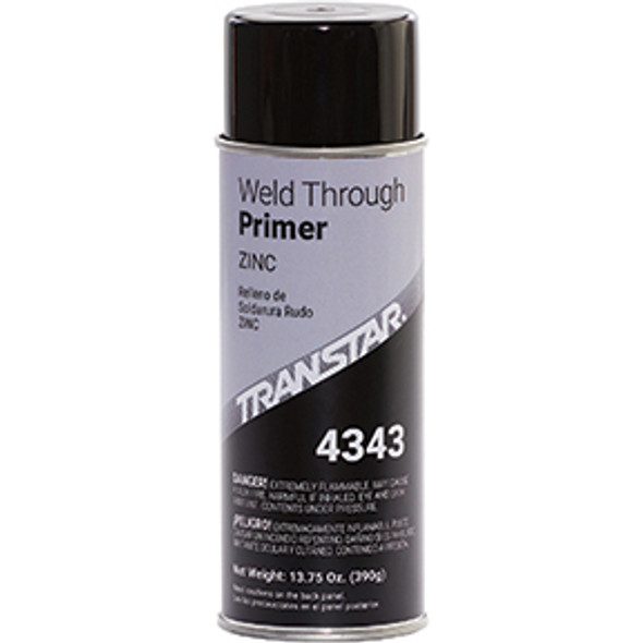 Zinc Rich Weld Through Primer, 16 oz Aerosol 4343