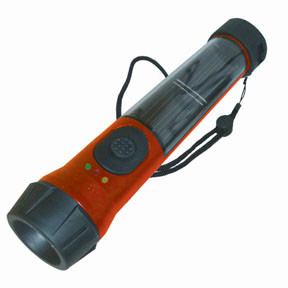 Hybrid Solar Flashlight w/ Charger HSF150C