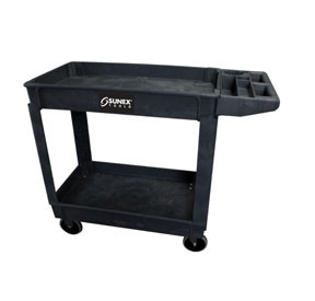 Compact Heavy Duty Utility Cart, Black 8034