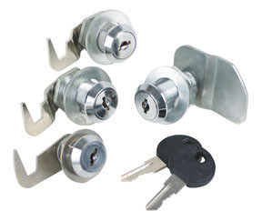 Service Cart Lock Set, 4Pc 8013LS