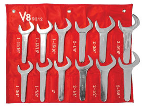 Jumbo Service Wrench Set 12pc 9212