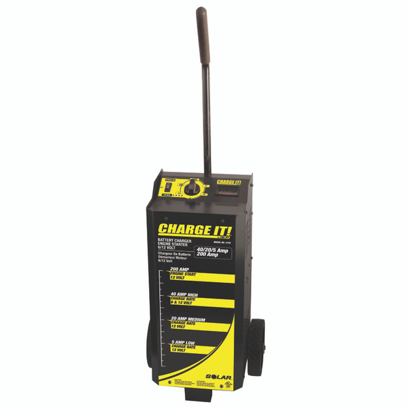 40/10/2/200 Amp 12 Volt Wheeled Battery Charger 4735
