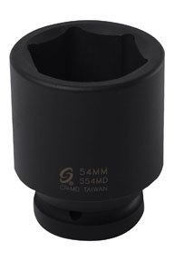 1" Dr Deep Impact Socket, 54mm 554MD