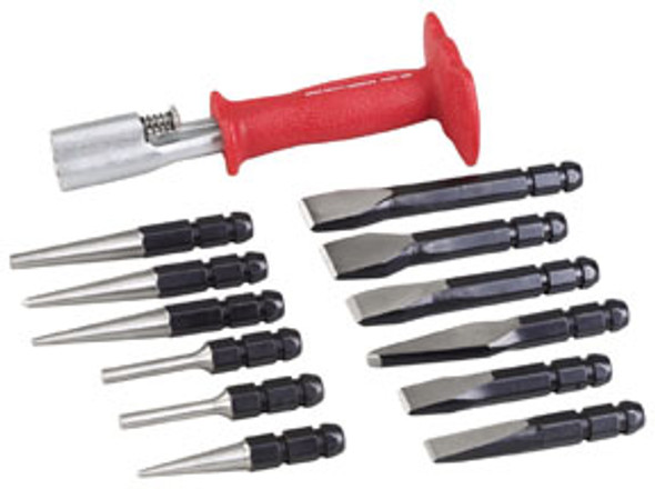 12 pc. Stinger Quick Change Punch & Chisel Set 4605