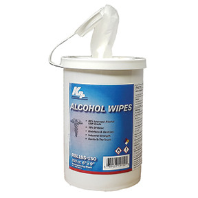 150 CANISTER ALCOHOL WIPES 19S-150