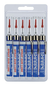Spray Gun Lube, Pack of 6 8255