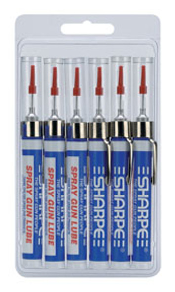 Spray Gun Lube, Pack of 6 8255