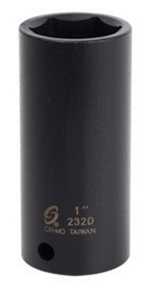 1/2" Drive, Deep Impact Socket, 1" 232D